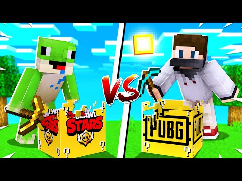 PUBG MOBİLE VS BRAWL STARS ŞANS BLOKLARI - Minecraft Lucky Wars