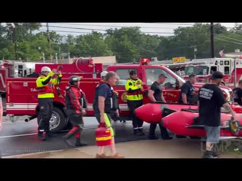 07-12-2021 Bensalem PA Water Rescues During flash flood emergency