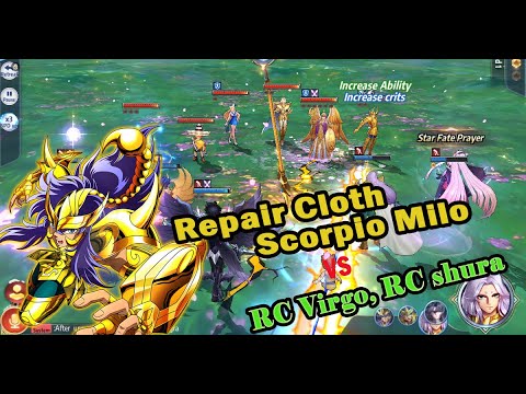 Repair Cloth Scorpio Milo, Maknyoss Tusukannya - Saint Seiya Awakening