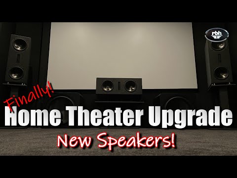 New Speakers!  RBH 821 SF/R Review in my Home Theater