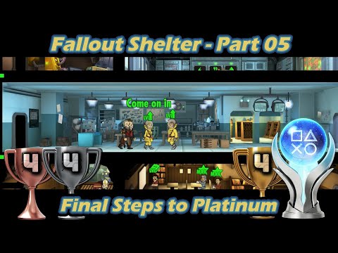 Fallout Shelter (PS4) – Platinum Guide Part 05 – Final Steps to Platinum