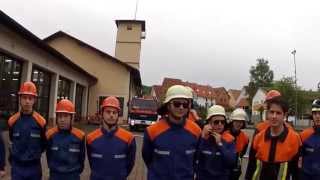 preview picture of video 'Jugendfeuerwehr Lohr: Cold Water Challenge 2014'