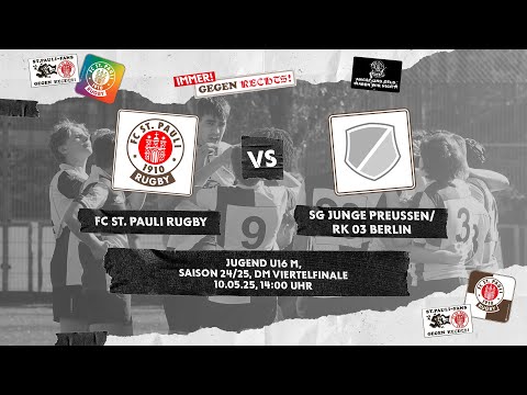DJM U16 Vertelfinale FC St. Pauli  vs SG Junge Preuen/RK 03 Berlin  - 10.05.2025