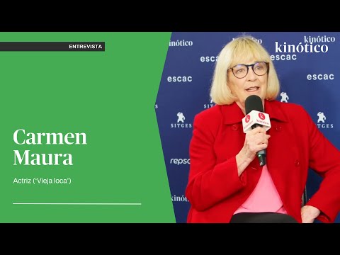 Entrevista a Carmen Maura, actriz de 'Vieja loca'