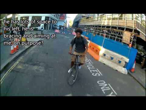 2016.07.18 Strange Near Collision With Cyclist