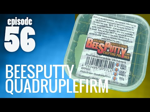 Ep. 56 | BeesPutty QuadrupleFirm REVIEW - Traditional Miniature Tools