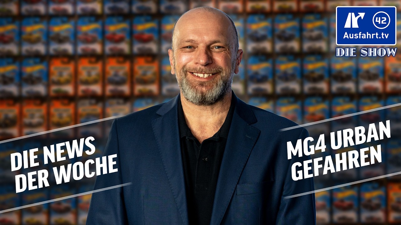 MG4 Urban Fahrveranstaltung | Die Auto News der Woche | Ausfahrt.tv die Show