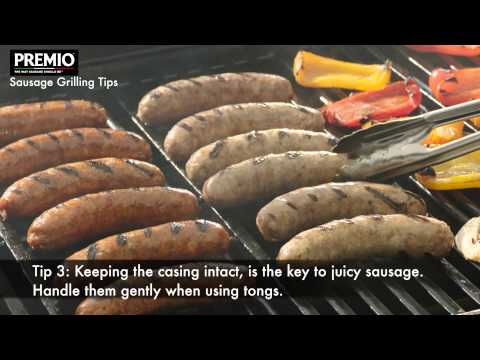 Premio's Sausage Grilling Tips