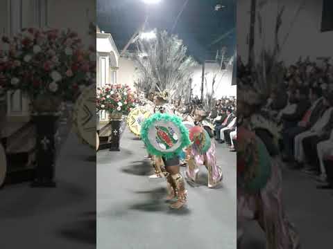 Os dançarinos da Virgem de Guadalupe