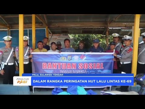 POLDA SULTENG GELAR BANSOS PERINGATI HUT LANTAS KE 69