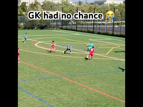 U11 clinical finish. GK had no chance 😭 #soccer #goals #u11