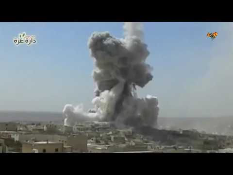 Syriska sjukhuset bombskadat – trots 17 meter berg