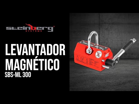 vídeo - Levantador magnético - 300 kg