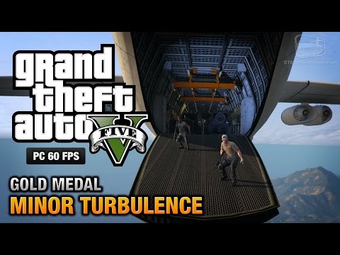 GTA 5 PC - Mission #47 - Minor Turbulence [Gold Medal Guide - 1080p 60fps]