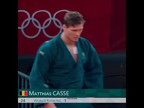 Matthias Casse Bel VS Grigalashvili Tato Geo Bronze medal Tokyo2020 Judo