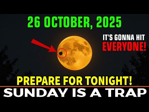 This MUST Reach You BEFORE Tomorrow! October 26, 2025 Rare MOON Events – You Won’t Miss This Shift!