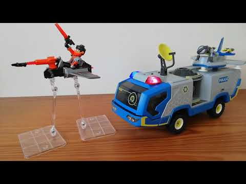 Unboxing Playmobil (fr) 70018 Galaxy Police - Le Fourgon de police galactique # 2 (2/8). (HD)