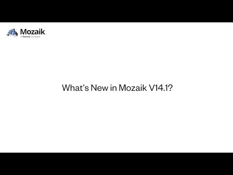 What's New in Mozaik V14.1 | Full Feature Walkthrough