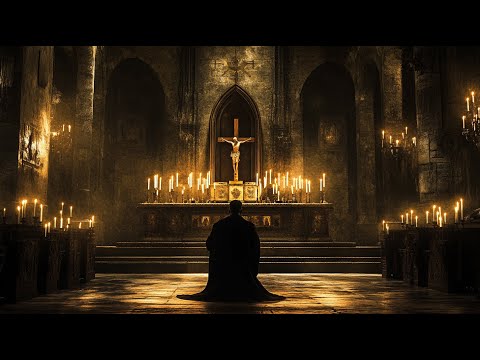 Peaceful Holy Hour in Cathedral - Eucharistic Adoration with Gregorian Chants Ambience