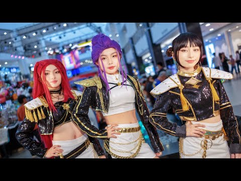 KPOP Demon Hunters Huntr/x Full Performance at Amarah's Birthday #rumi #zoey #mira #huntrix #golden
