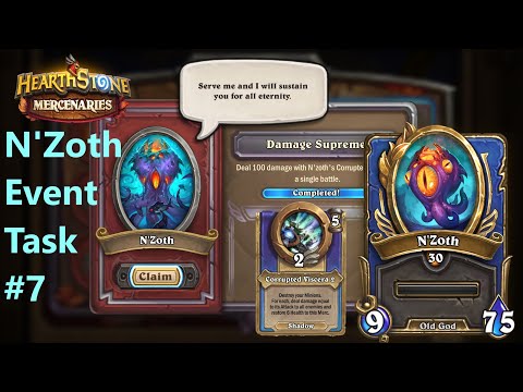N'Zoth Event Task #7 : Damage Supreme : Hearthstone Mercenaries