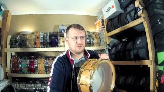 Video thumbnail for Craviotto Timeless Timber 14x5.5 Snare Drum by Dave Batemans Shed