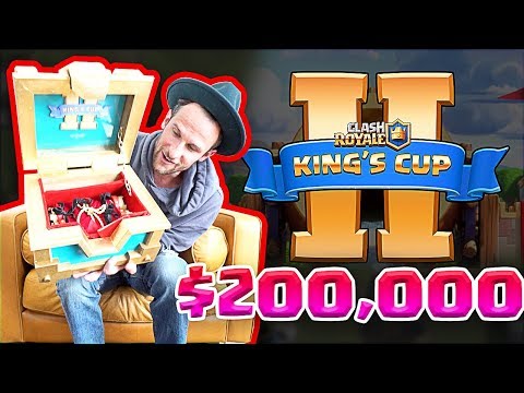 OMG!! $200,000 For Clash Royale!! • KINGS CUP 2 IS HERE