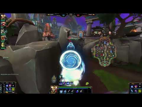 He sashed into the ult! - SMITE Clips