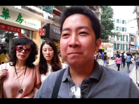 Macau ice cream vendor. A twist
