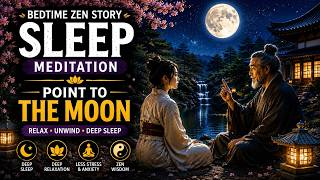Bedtime Zen Story Sleep Meditation: Point To The Moon