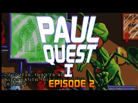 Paul Quest I - Ep02 - Deadly Space Vacuum [Space Quest 1 Let's Play]