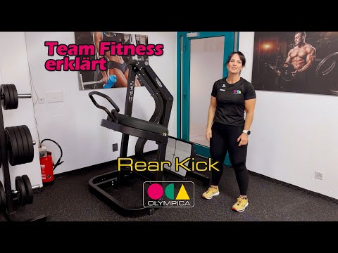 Sportcenter Olympica - Team Fitness erklärt: Rear Kick von Technogym