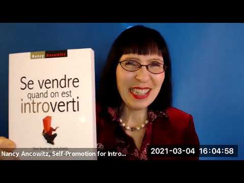 Nancy Ancowitz, Career Visibility for Introverts