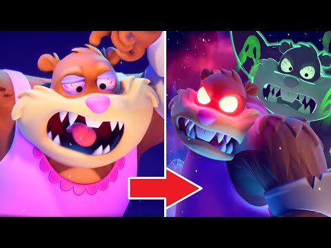 SpongeBob Titans of the Tide - All Bosses Comparison - Original vs Rematch (DLC)