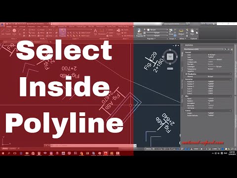 How to Select Objects Within a Polygonal Area in autocad