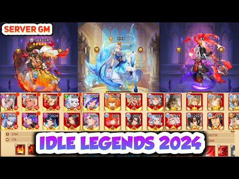 Update Idle Legends Server GM - Full Gm Tools, Get All Hero & Skin, All Item + All Materials