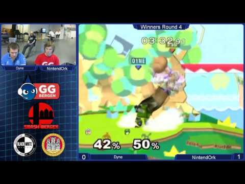 GG Bergen FredagsSmash IV - Winners Round 4 - Dyne vs NintendOrk