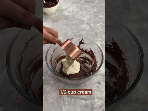 My FAVOURITE Chocolate Frosting | Epic, Easy, Stable Chocolate Frosting Recipe | #SHORTS
