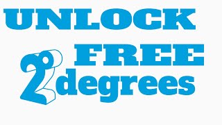 How to network unlock 2Degrees phones