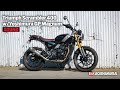 Triumph 400 Speed X Exhaust Sound Stock VS Yoshimura GP Magnum
