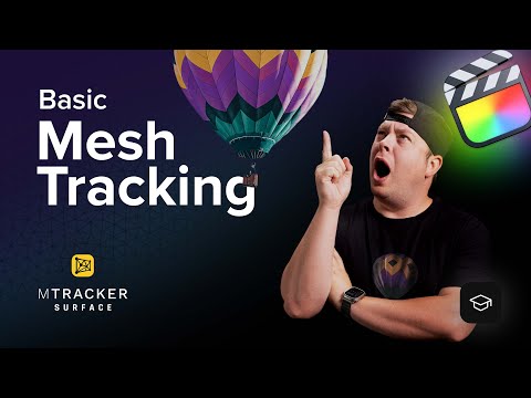 Basic Mesh Tracking under 5 minutes — mTracker Surface Tutorial — MotionVFX