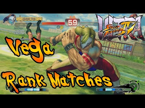 USF4 - Rank Matches with Vega (20 Matches)