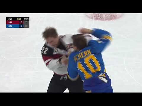 NHL Fight - Coyotes @ Blues - 06 02 2021