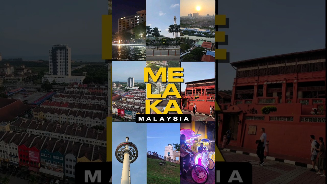 Malacca | Melaka 😍 | malaysia travel | malaysia travel guide | #malaysiatravel #malaysiatravelvlog