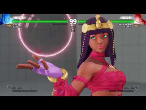 【SF5】#13【2K 1440p60fps】GO1(menat) vs saisak(karin)　GO1（メナト）vs　saisak（かりん）