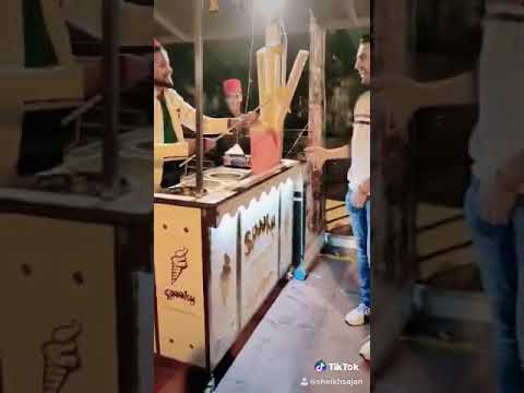 Turkish Ice Cream in Selet Citywalk Saket Delhi