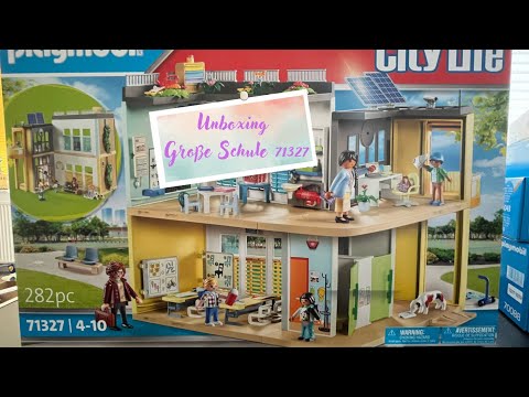 Playmobil - Unboxing Große Schule 71327