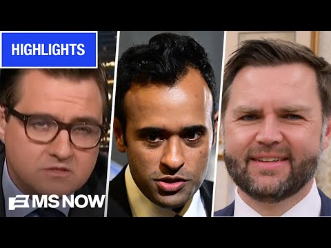'As SICK as it gets': MS NOW hosts react to Vivek Ramaswamy's campaign ad | MS NOW Highlights