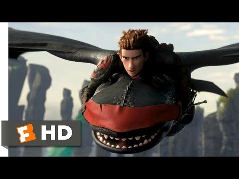 How to Train Your Dragon 2 (2014) - Rescuing Toothless Scene (9/10) | Movieclips