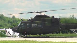 preview picture of video 'Bell CH-146 Griffon Landing @ Gatineau Airport'